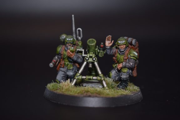Cadian Mortar Team
